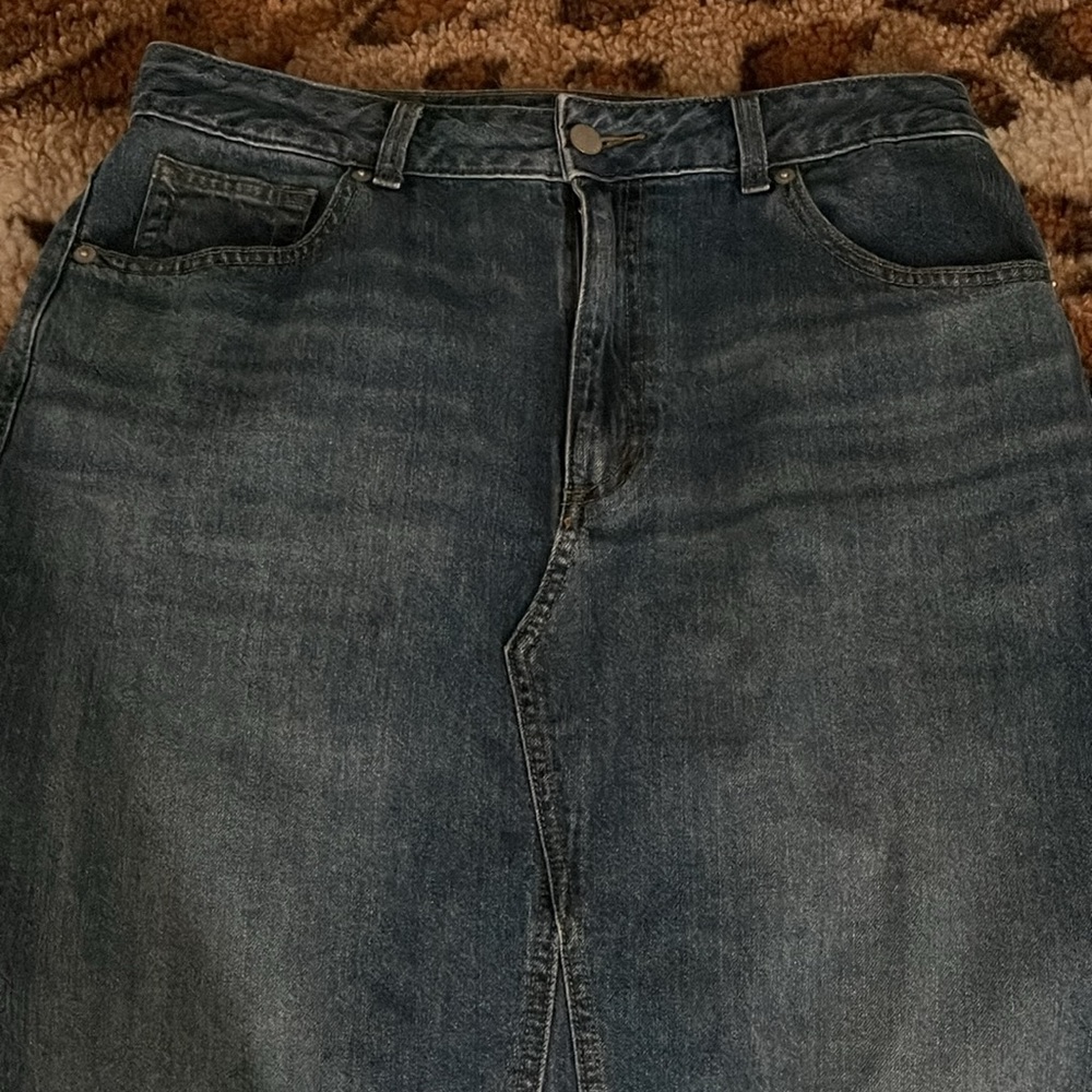 Maxi denim shirt - Picture 12 of 12
